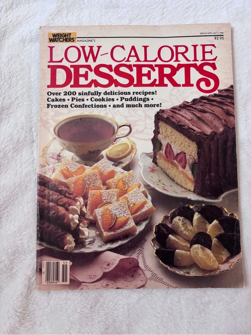 Vintage Cookbook Bundle Lot of 4 Jell-O Weight Watchers Sunset Litton